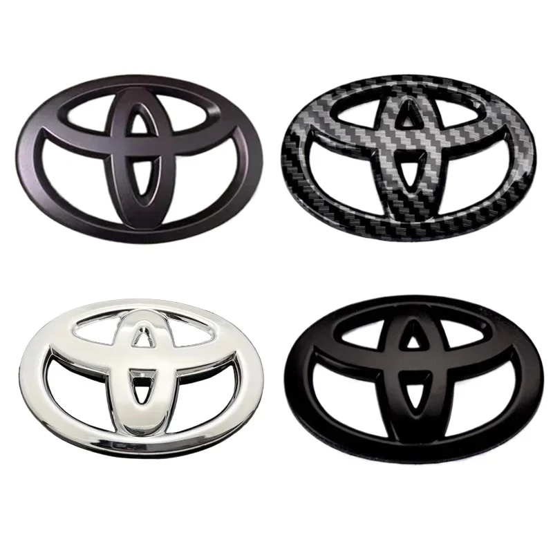 3D ABS auto griglia anteriore tronco Logo adesivo per Toyota RAV4 Camry Corolla Levin Yaris Reiz Vios Highlander CHR Prius accessorio