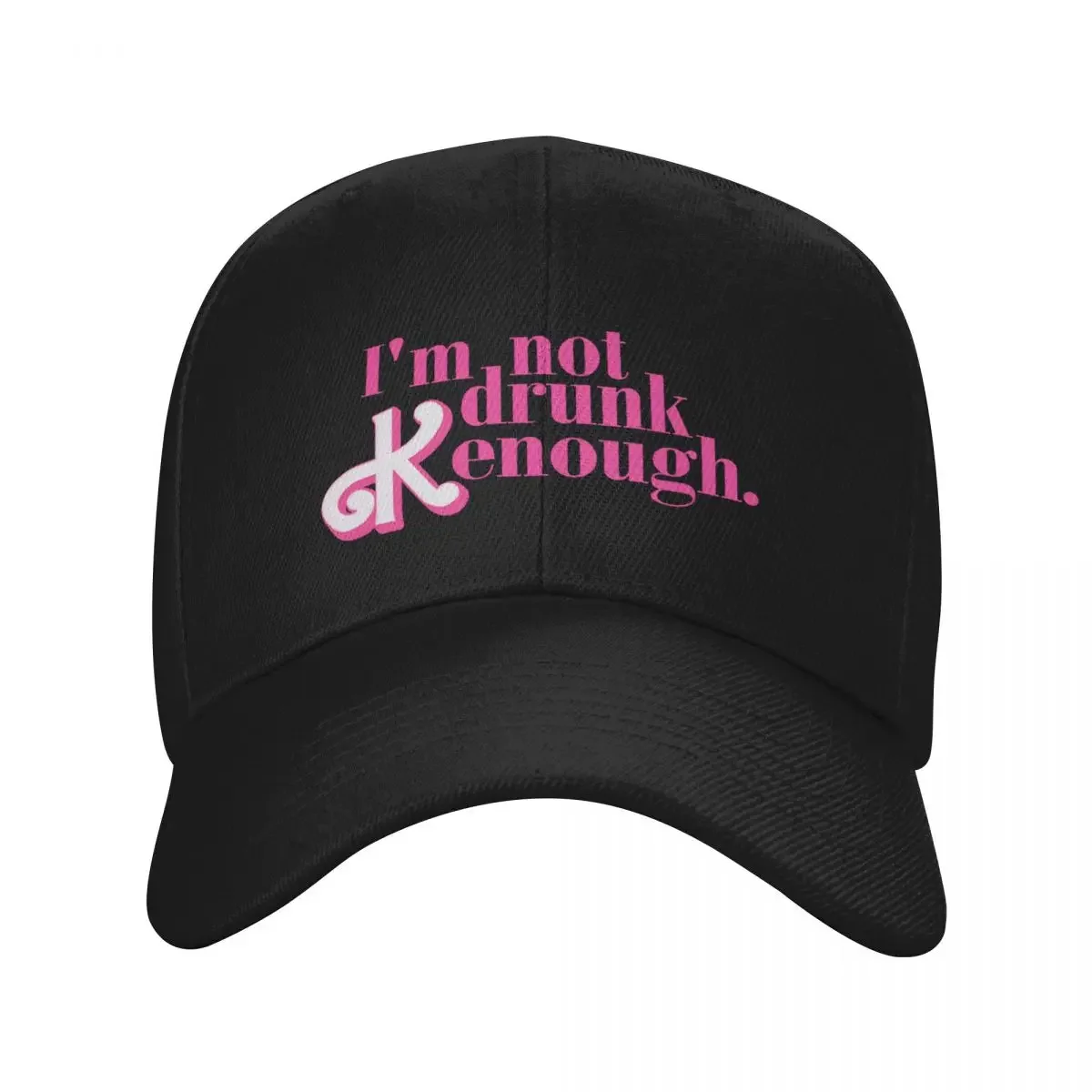 

I'm not drunk Kenough Baseball Cap hard hat New Hat Beach Mountaineering Woman Hats Men's