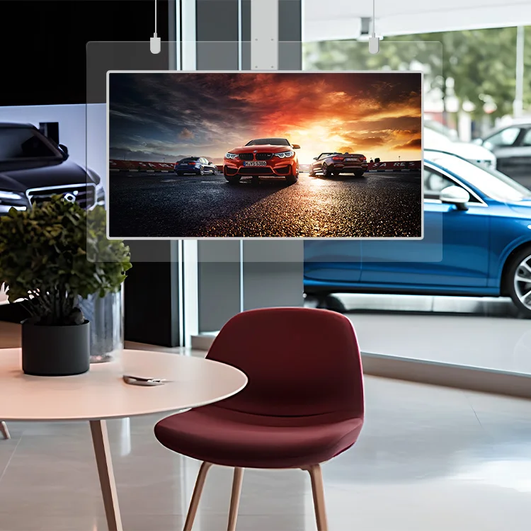 Screen Double-Sided Touchscreen for Shopping Mall 1920x1080 43 55 Inch IP65 Hanging/Wall Mount LED Digital Poster Advertising