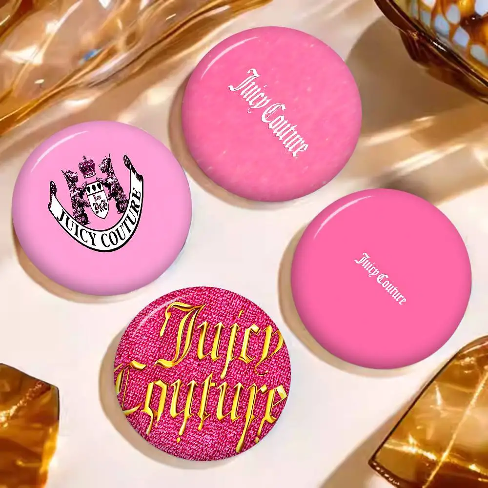 J-Juicy C-Couture 58mm Handmade Brooch Cartoon Cosplay Badge on Backpack Jewelry Accessories Gifts