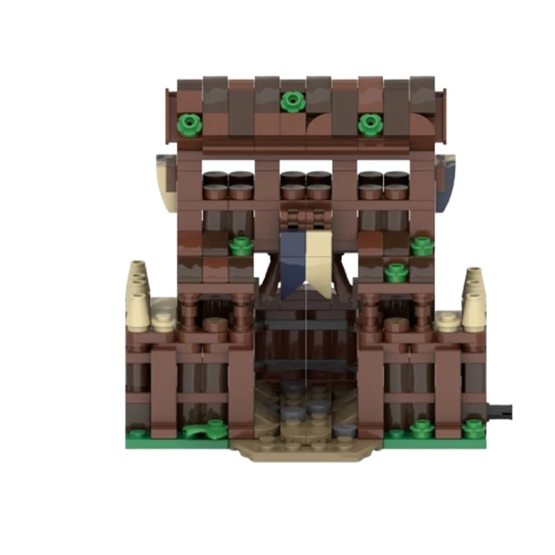 Spot MOC-223085 216945 Castle DIY Small Particle Assembly Building Blocks Puzzle Toy Model Gift Set Ornament