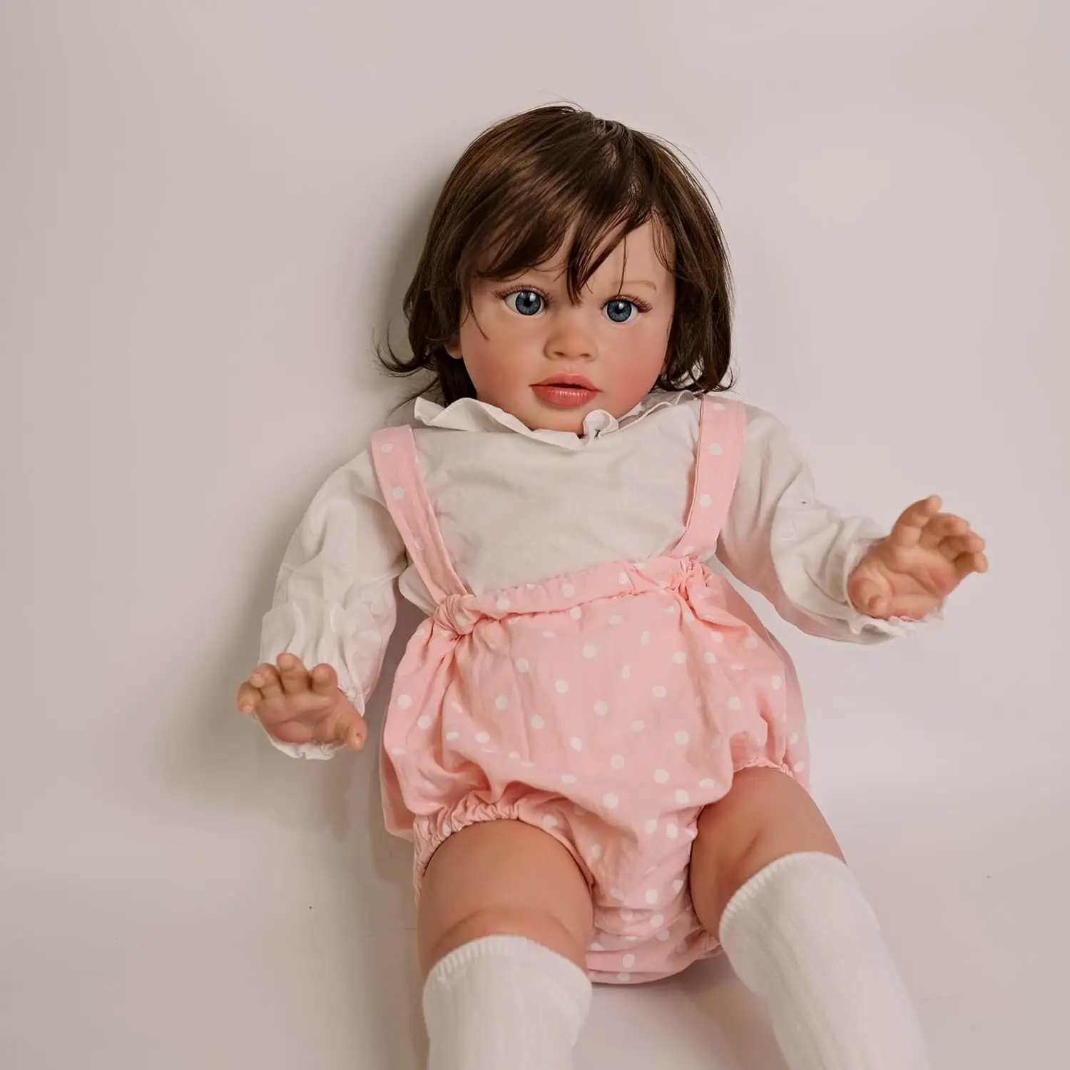 26Inch/66cm Pippa Toddler Girl doll Finished Doll Reborn Toddler Pippa Huge Baby Size Lifelike Soft Touch Art Doll Birthday Gift