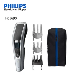 Philips Hairclipper Series 5000 HC5690 Electric Hair Cutter Head Washable Household Electric Hair Clippers 27 Length Settings