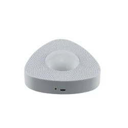 LK-AC76 Smart Home Infrared Sensor Smoke Detector Enclosure Case Plastic Abs Project Box 110x109x25mm