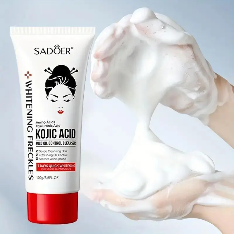 منظف وجه لطيف للتحكم في الزيت، مزيل مكياج، قطعة واحدة، منظف مرطب وخالي من المهيج للاستخدام اليومي #3