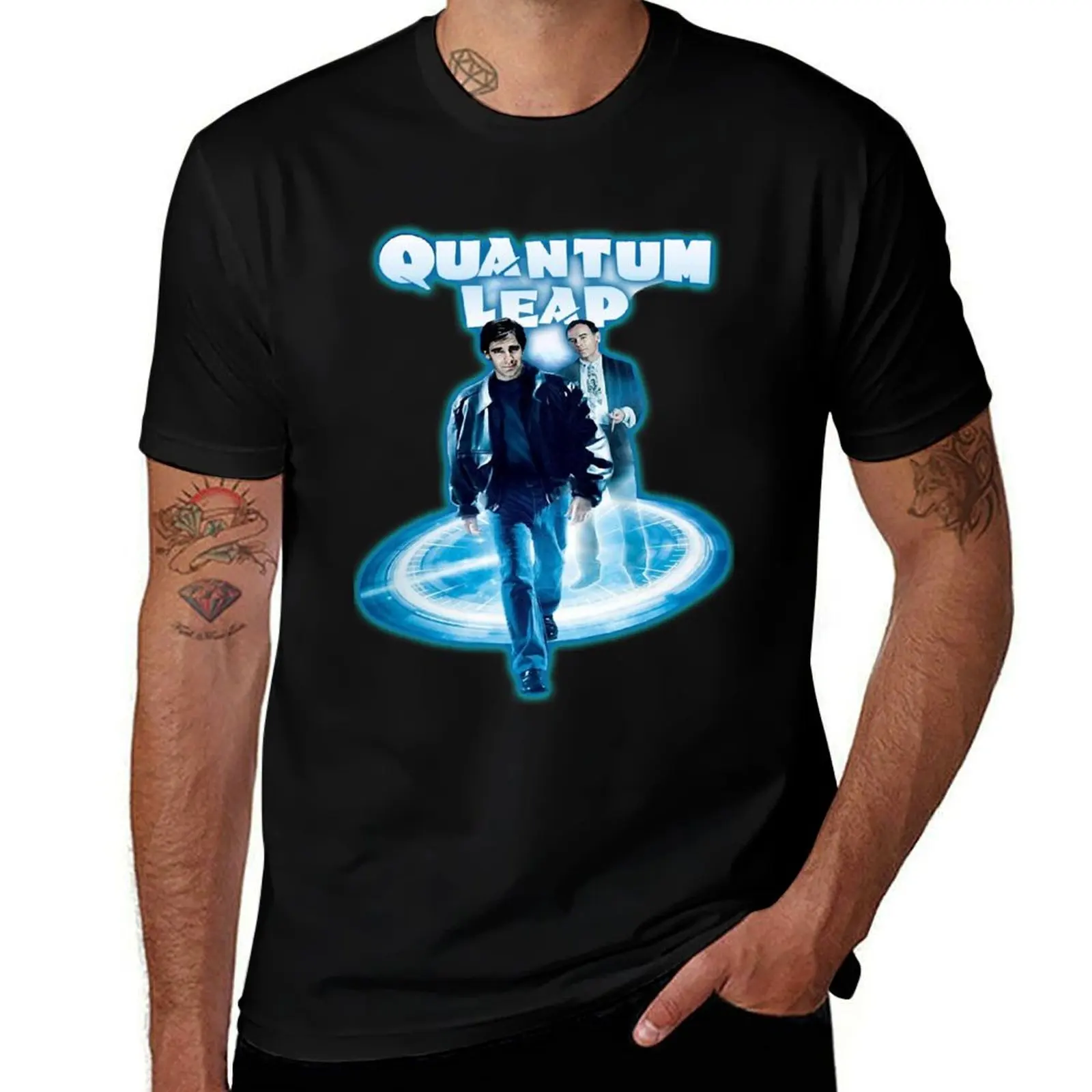 

Quantum Leap Time! T-Shirt man t shirts cotton t shirts for man pack cotton cotton t shirt pack T-shirt