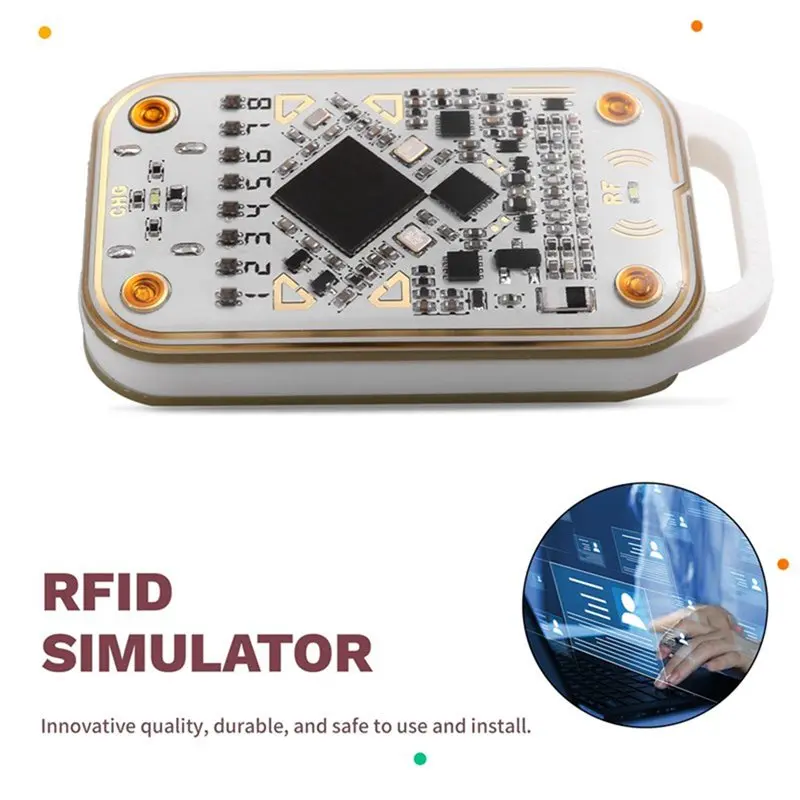 ABJF-ID IC Card Smart Tag Copyer Copier Chameleon V3.0 RFID Smart Chip Emulator Upgraded NFC Reader Writer With Keychain Kit