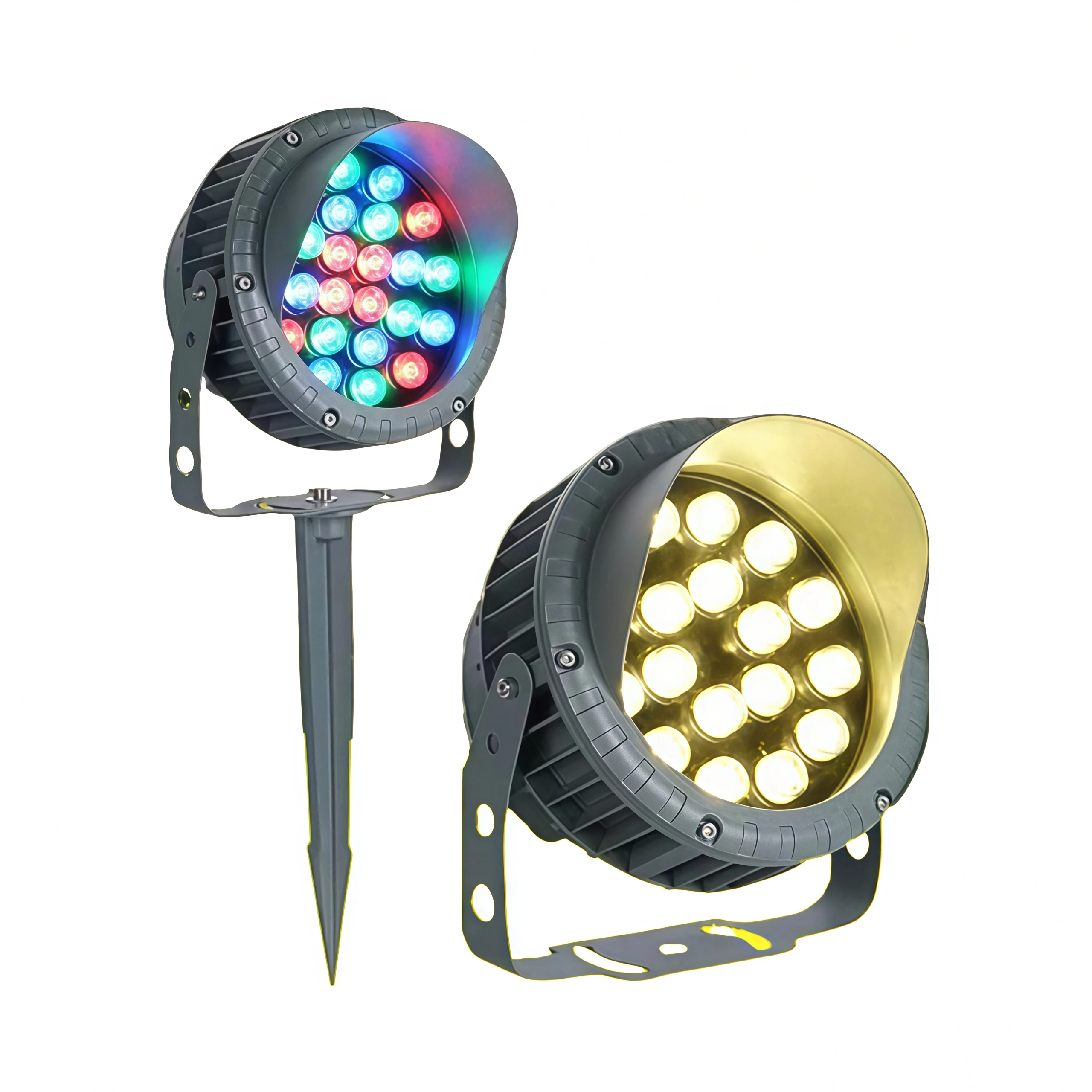 

RGB LED Landscape Lights Outdoor Waterproof IP65 Garden Tree Lawn Lamp 6W 9W 12W 18W Christmas Yard Decor 220V Path Spotlight