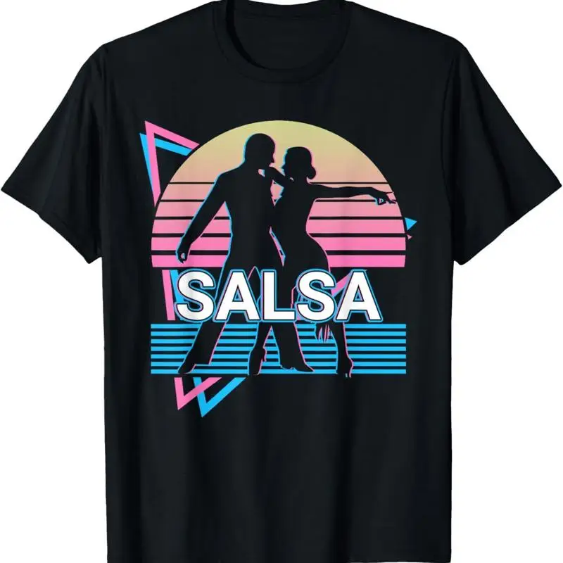 

Футболка в стиле ретро для сальсы и танцовщицы