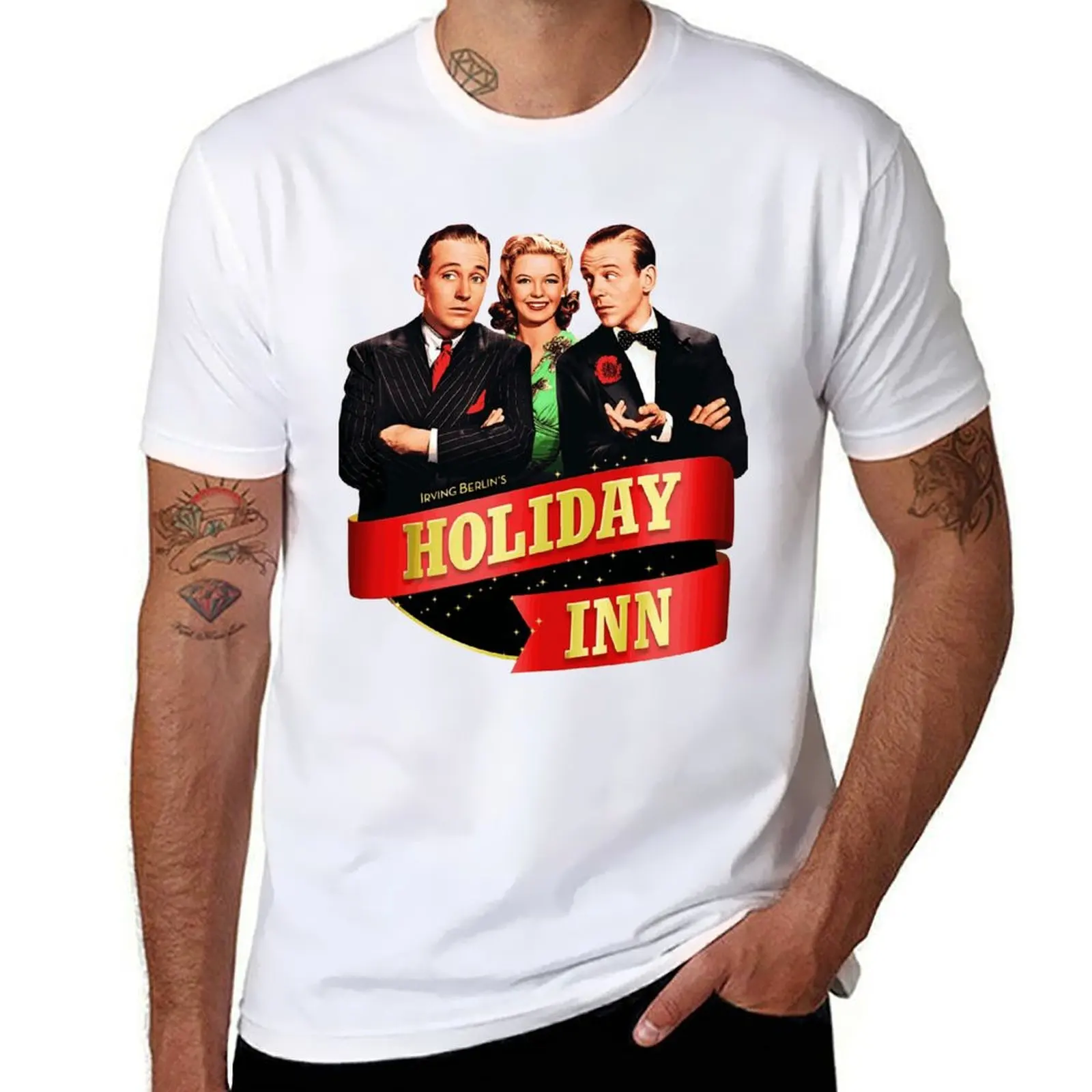 

Holiday Inn - Bing Crosby, Fred Astaire T-Shirt new gifts and t-shirts T-shirts man t shirts for men