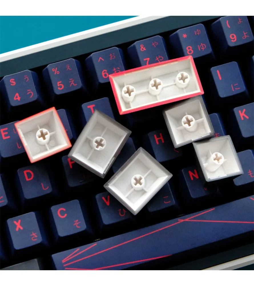 Original highly sublimated mechanical keyboard keycaps keycaps 129 keys PBT