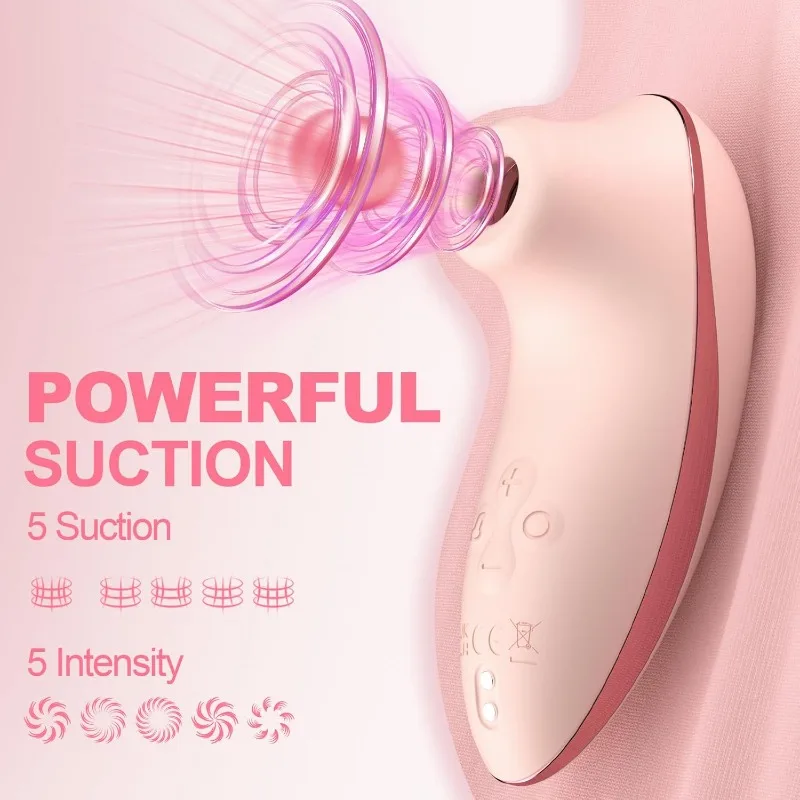 TINGNAI Turbo-Vibrator für private Ares, leistungsstarke Saug-App, Fernbedienung, Klitoris, stimuliert Silent Vibe, sensorisches Spielzeug für Erwachsene