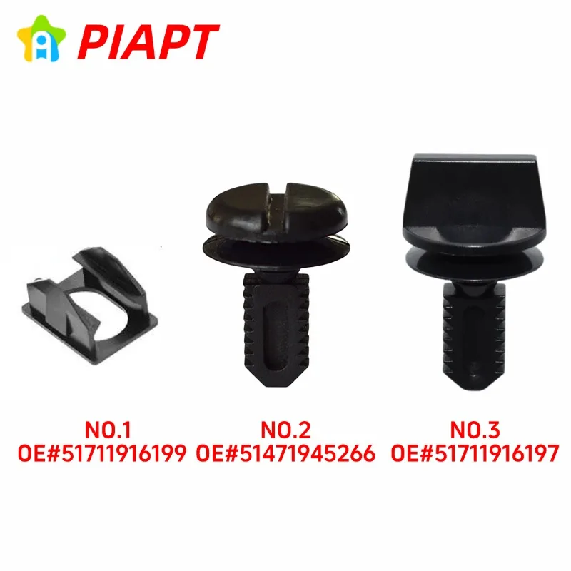 

10PCS OE# 51471945266 51711916199 51711916197 Cover Trunk Plastic Trim Clips For BMW E30 E36 39 E46 E60 E93 X3 E83