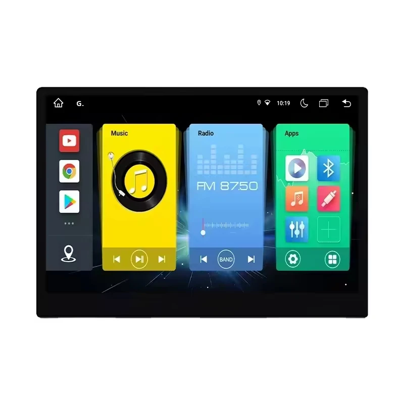 12Inch Android 12 4GB+64GB Wired Carplay Audio DVD Car Multimedia Player