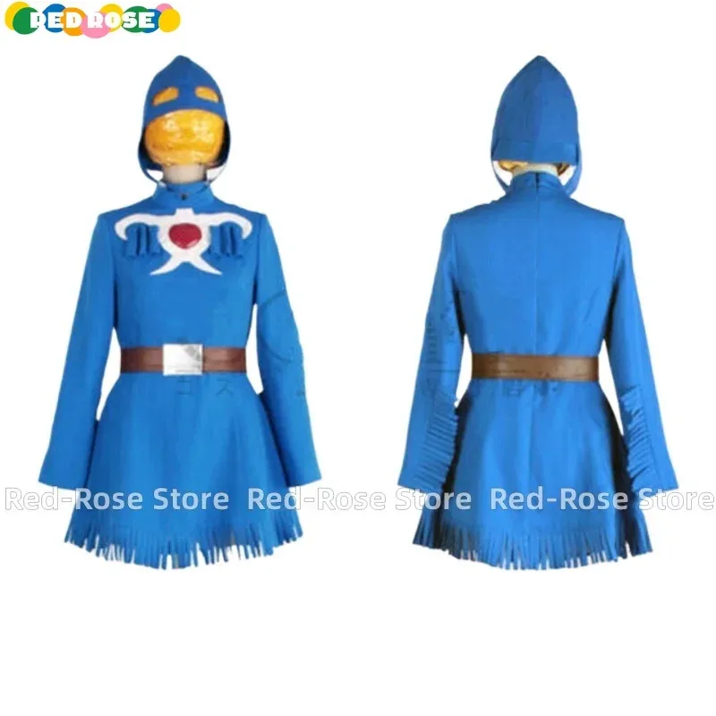 

Nausicaa of the Valley of the Wind Naushika Blue Dress Cosplay Costume Full Set Halloween Costume Carnival Party Suit Christmas