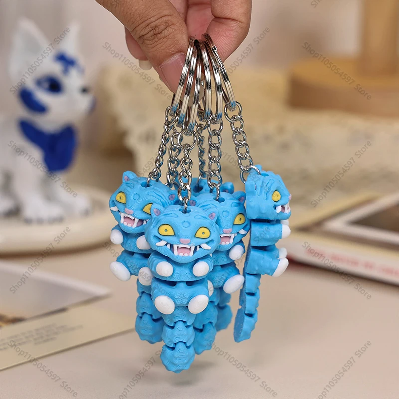 ثلاثية الأبعاد مطبوعة لطيف Kpop فيلم شيطان الفتيات Derpy سلاسل المفاتيح لحقيبة الظهر اكسسوارات Derpy النمر Keyrings مجوهرات المشجعين الهدايا