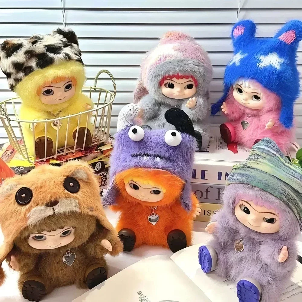 

НОВАЯ плюшевая кукла ручной работы WAKUKU Trendy Party Series Blind Box - загадочный подарок для любителей волос, коллекционная игрушка с виниловым лицом