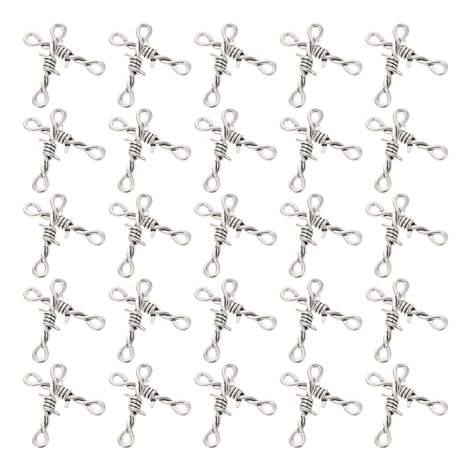 

60pcs Waist Chain Hand Chain Charms Diy Jewelry Making Supplies Zinc Alloy Bracelet Necklace Diy Accessories Jewelry Making
