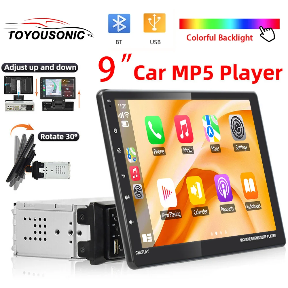 TOYOUSONIC 1 Din Car Radio MP5 Multimedia Player 9