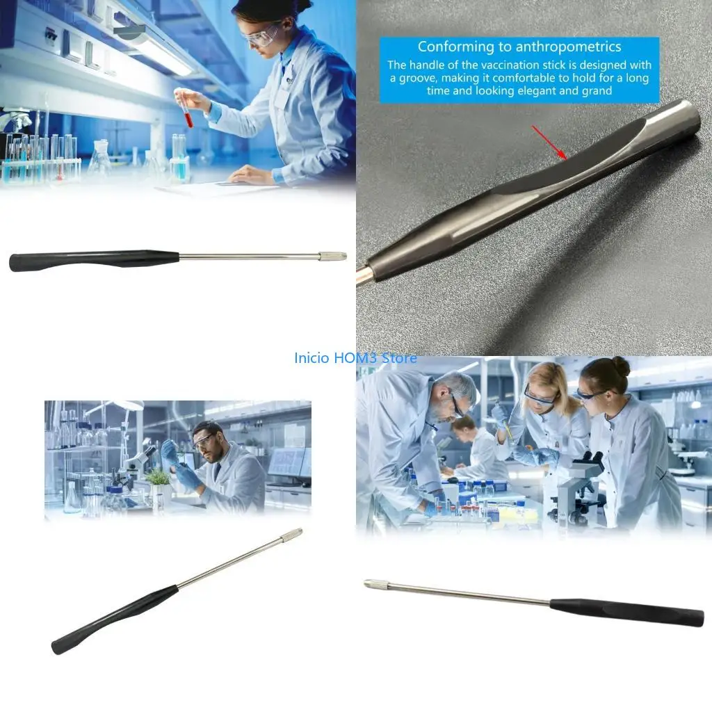 A5YD Laboratory Grade Inoculation With Ergonomic Plastic Handle Multifunctional Inoculation Tool For Easy Handling