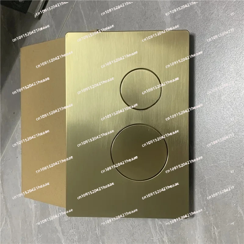 Suitable forwater tank extension button Home into the wall water tank flush panel gun gray squat will conceal the