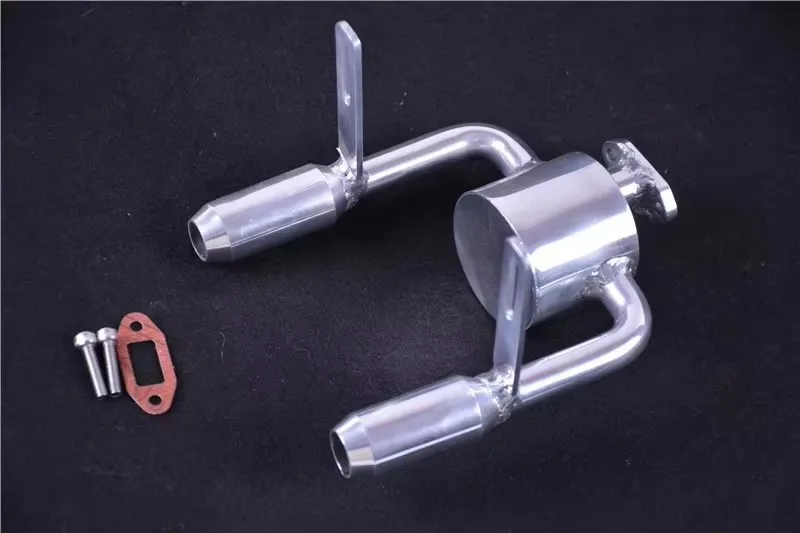 2-Stroke 1:5 HPI KM ROFUN BAJA Dual Exhaust Pipes