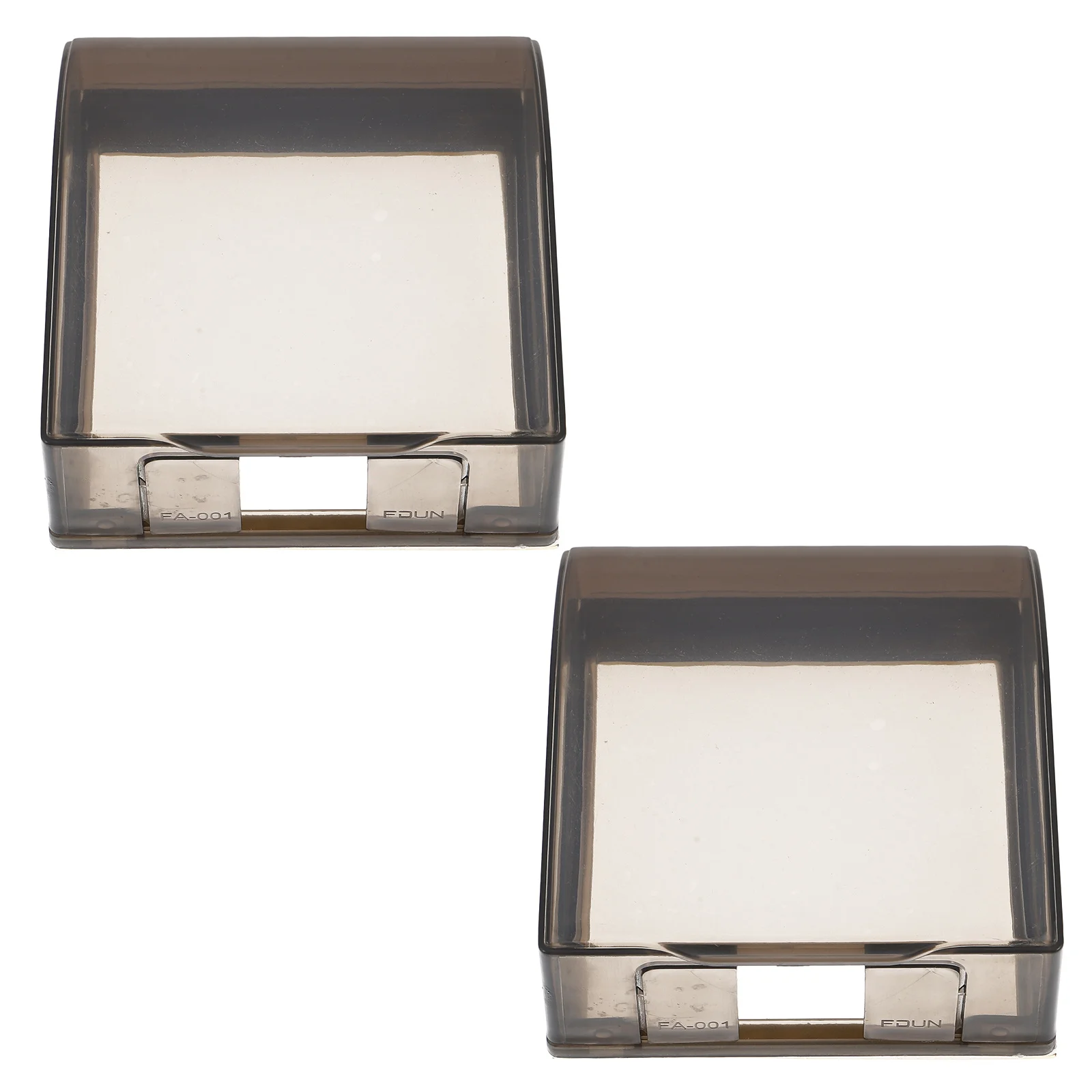 

2pcs Waterproof Outlet Sticky Weatherproof Wall Plate Self-Adhesive Socket Protector For Bathroom Kitchen Balcony