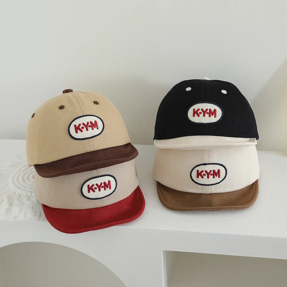 

Fashion Letter Baby Baseball Cap Adjustable Outdoor Peaked Hat For Infant Autumn Soft Cotton Kids Boy Girl Sun Hats