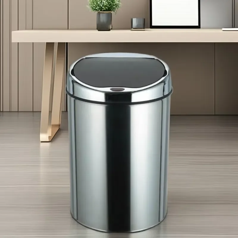 3L Smart Round Sensor Trash Can High Quality Automatic Waste Bin for Home Kitchen Bathroom Modern Design Dustbin High Quality