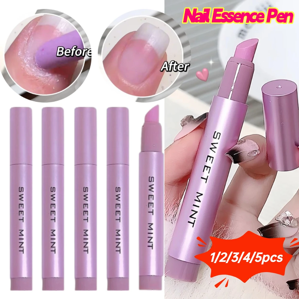 Stylo à Essence pour ongles, vitamine E, huile pour cuticules, pour ongles fins et traitement de la croissance des ongles, améliore les ongles cassants, 1/2/3/4/5 pièces
