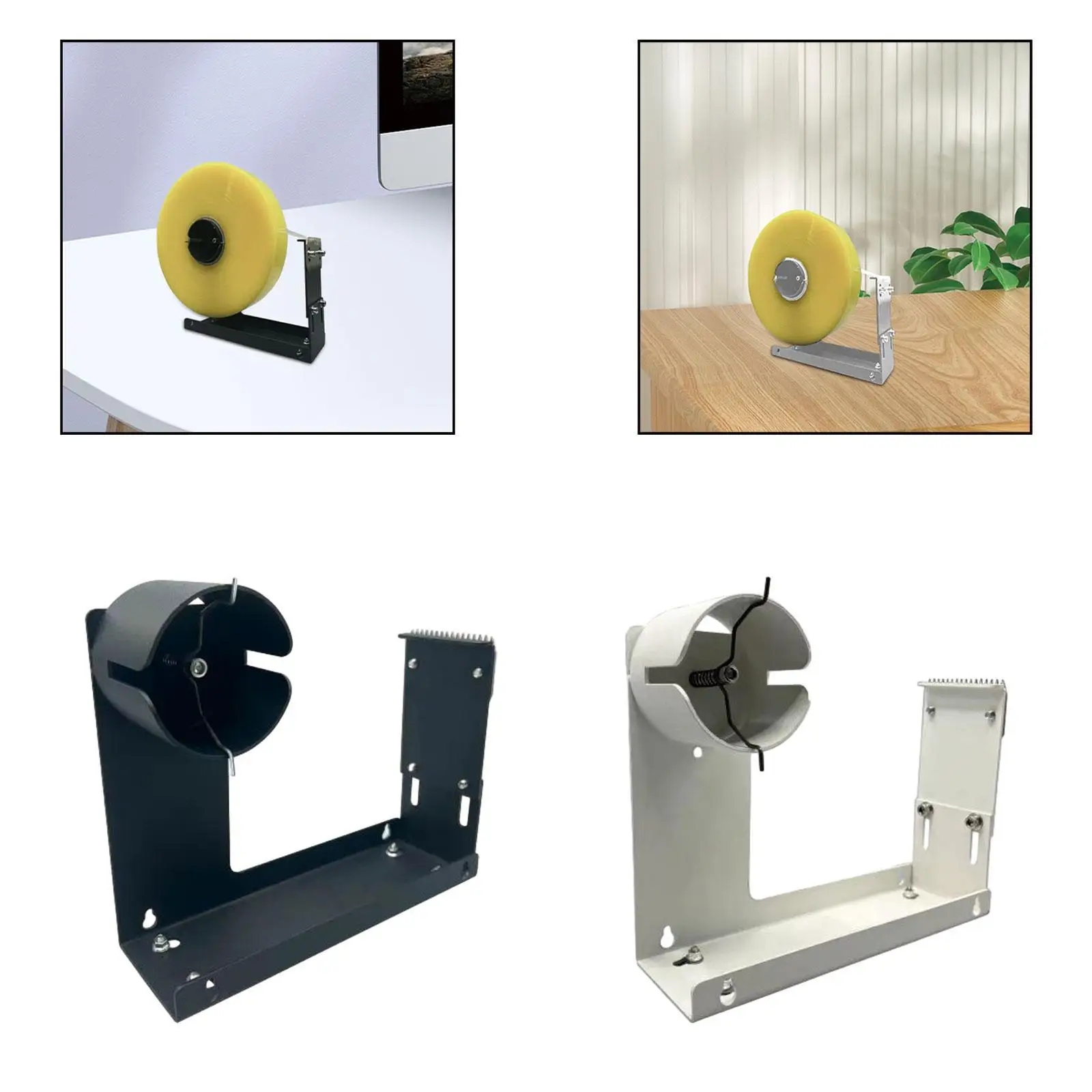 

Tabletop Package Tape Dispenser Baler Iron Box Sealing Manual Practical Portable
