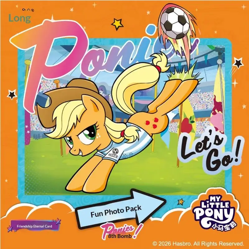 Коллекционные карточки Kayou My Little Pony в запечатанной упаковке, редкие коллекционные карточки, игрушка-сюрприз для фанатов и коллекционеров.