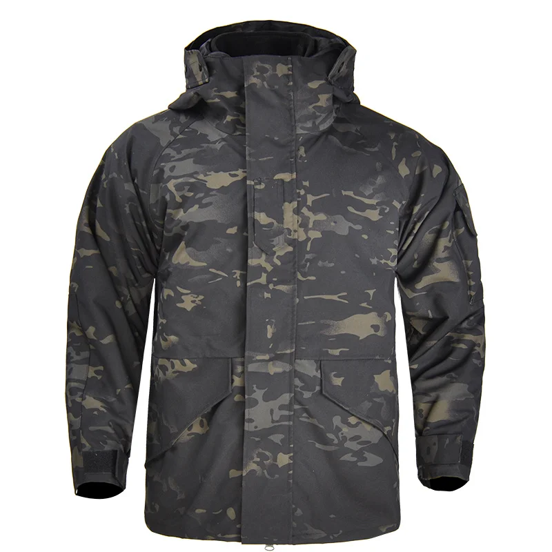 Military ​U.S. ARMY MC Camo Thermal Thick Coat + Liner Parka Military Tactical Hooded 2in1 Jacket Waterproof Outwear Winter