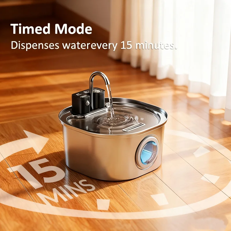 

3.2L Pet Water Dispenser，Sensor Automatic Cat And Dog Water Dispenser，