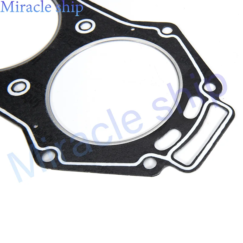 محرك القارب 6E5-11181-01 6E5-11181-02 6E5-11181-A0 6E5-11181-A1 6E5-11181-A2 حشية رأس الأسطوانة لمحرك ياماها الخارجي 115H