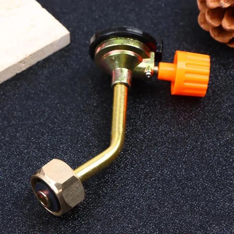 Camping Gas Butane Cylinder Tank Refill Adapter Outdoor Cylinder Filling Adapter Valve Connector Accessories Camping Equipment