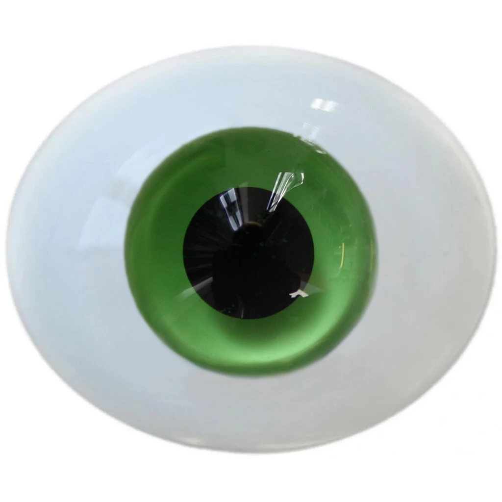 

[wamami] 8mm 10mm 12mm 14mm 16mm 18mm 20mm 22mm 24mm Green Oval Eellipse Boat Eyes Glass Eyes BJD Doll Reborn High Quality