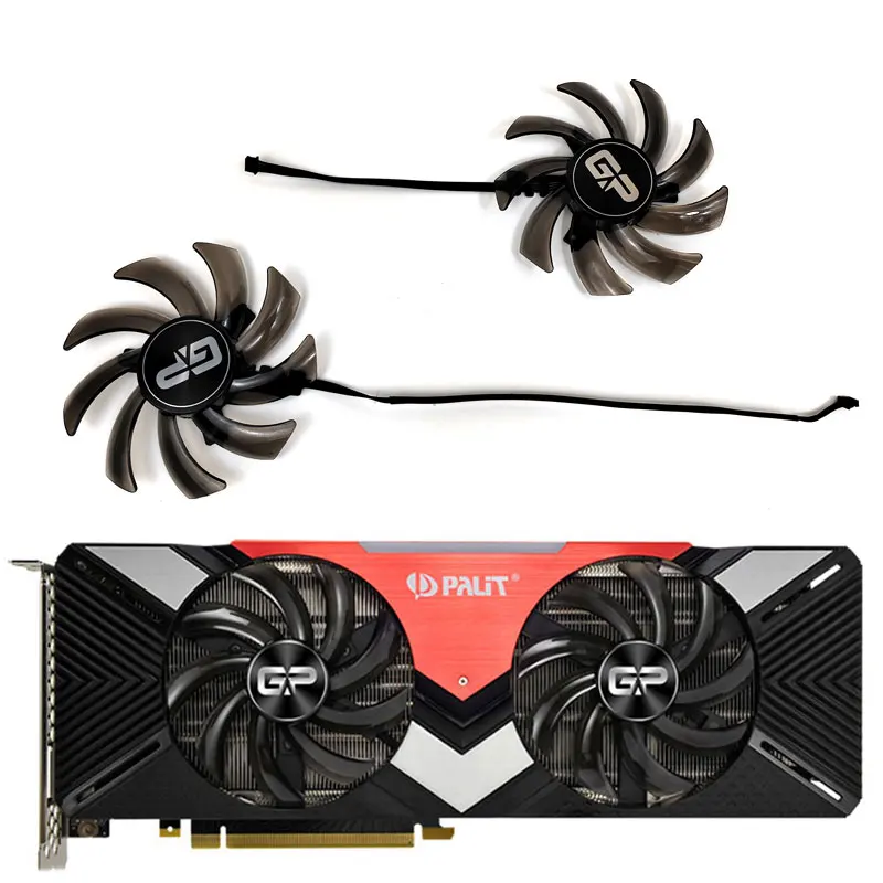 

New Palit GeForce RTX 2080 Dual GamingPro OC Cooler Fan Replace GA91S2U 85mm 4Pin RTX2080 for Palit GeForce RTX 2080 Dual