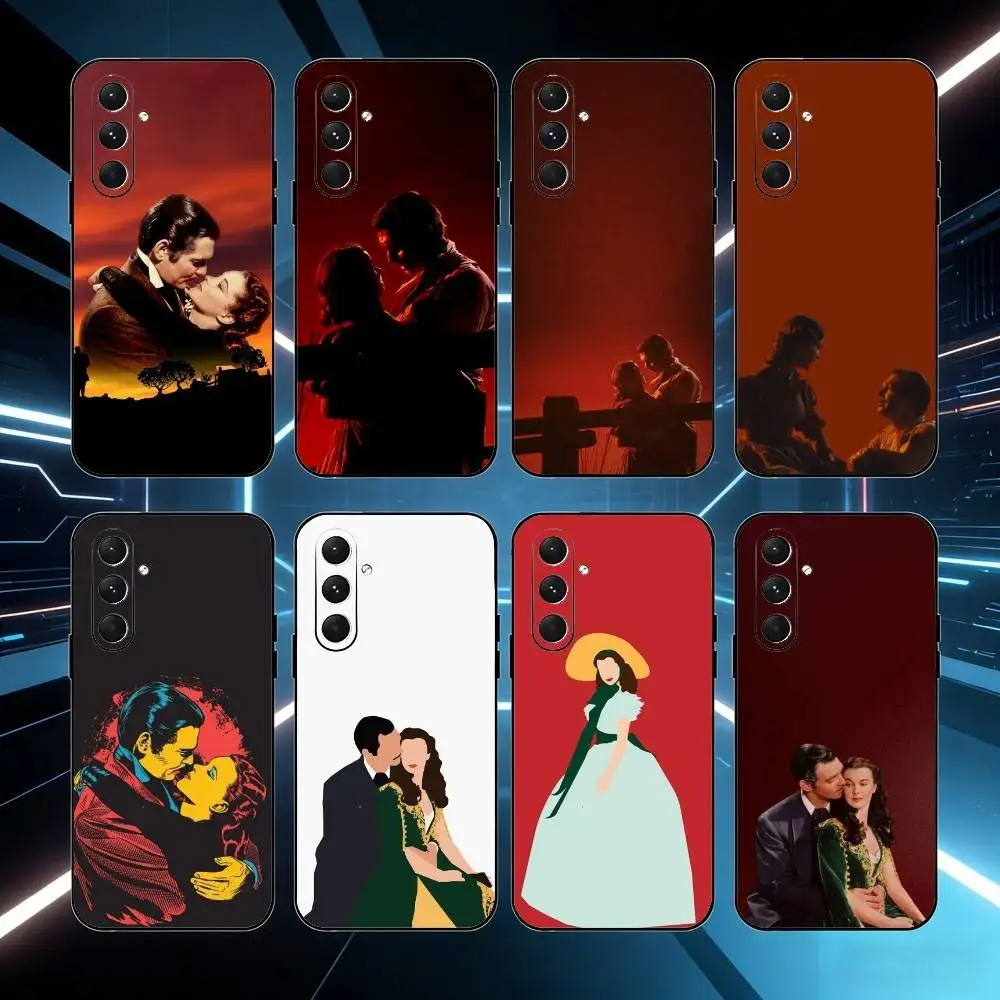 

G-G-Gone with the W-Wind Phone Case For Samsung Galaxy A73,21,22,32,71,53,52,51,80,5G Soft Black Cover