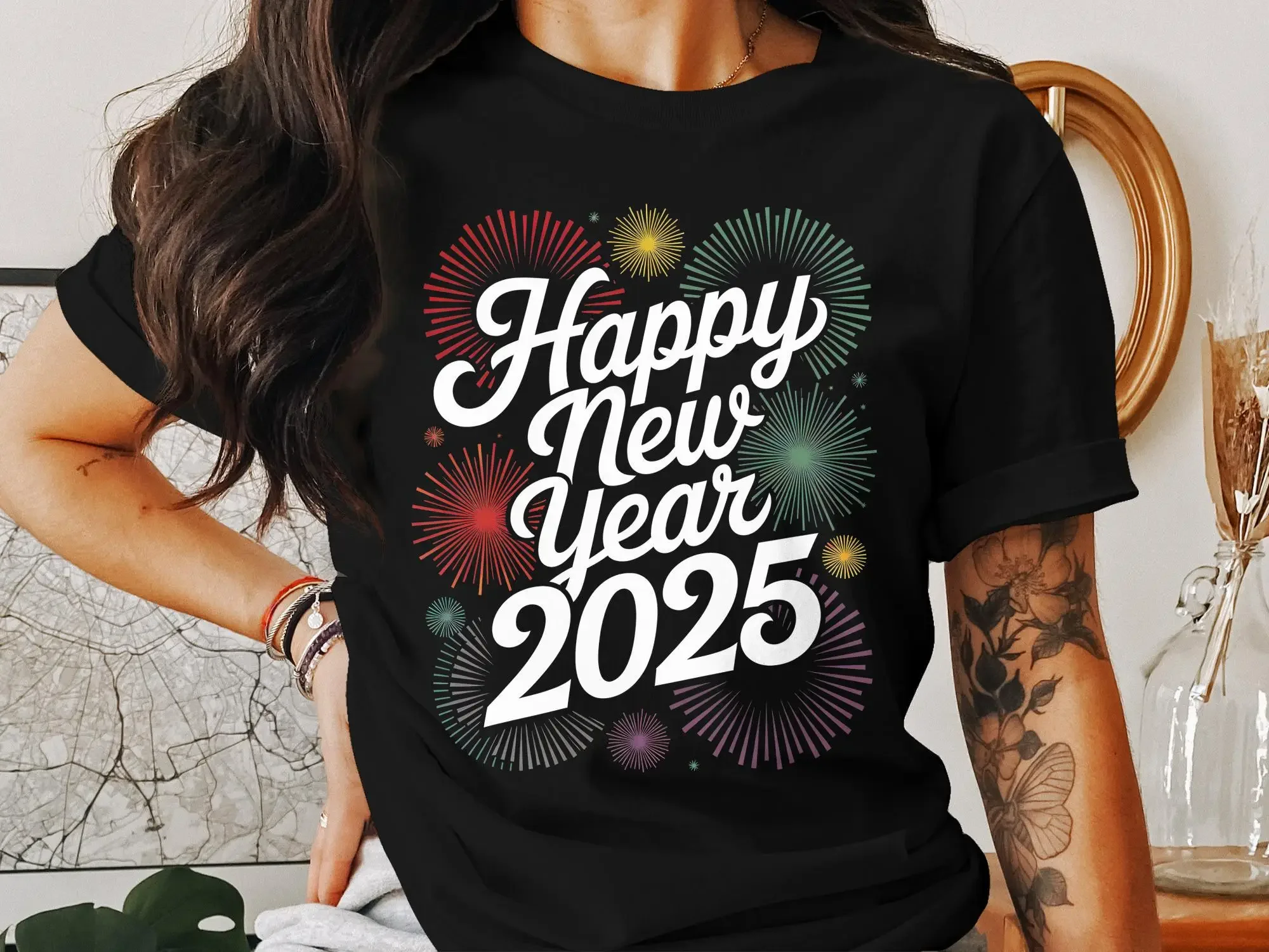 Happy New Year 2025 T Shirt Festive and Fun Celebration