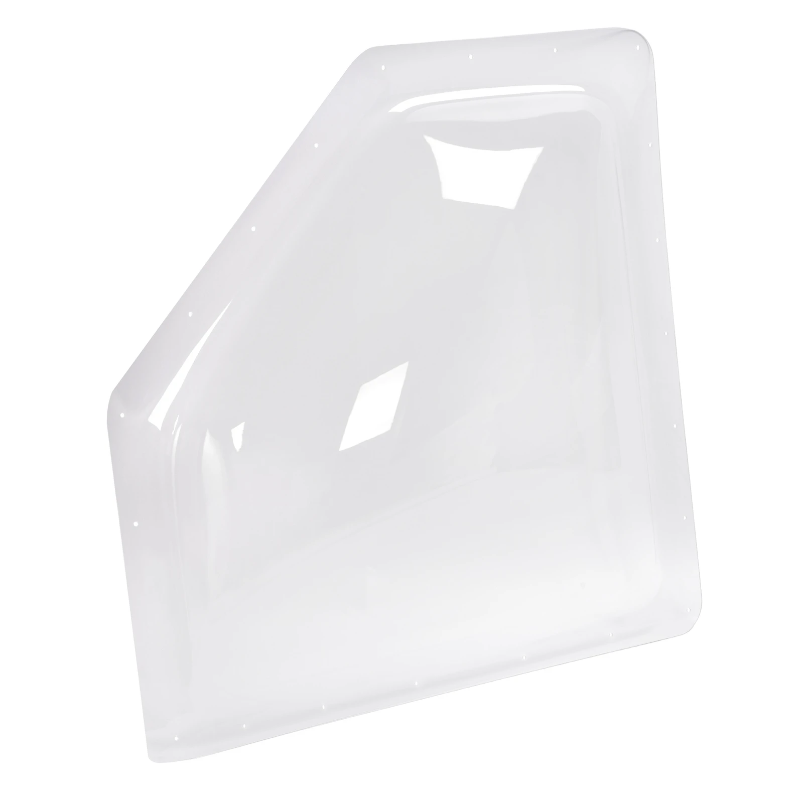 Plastic RV Skylight Cover For RV Trailer Camper Travel Truck # 01867 Clear view 2