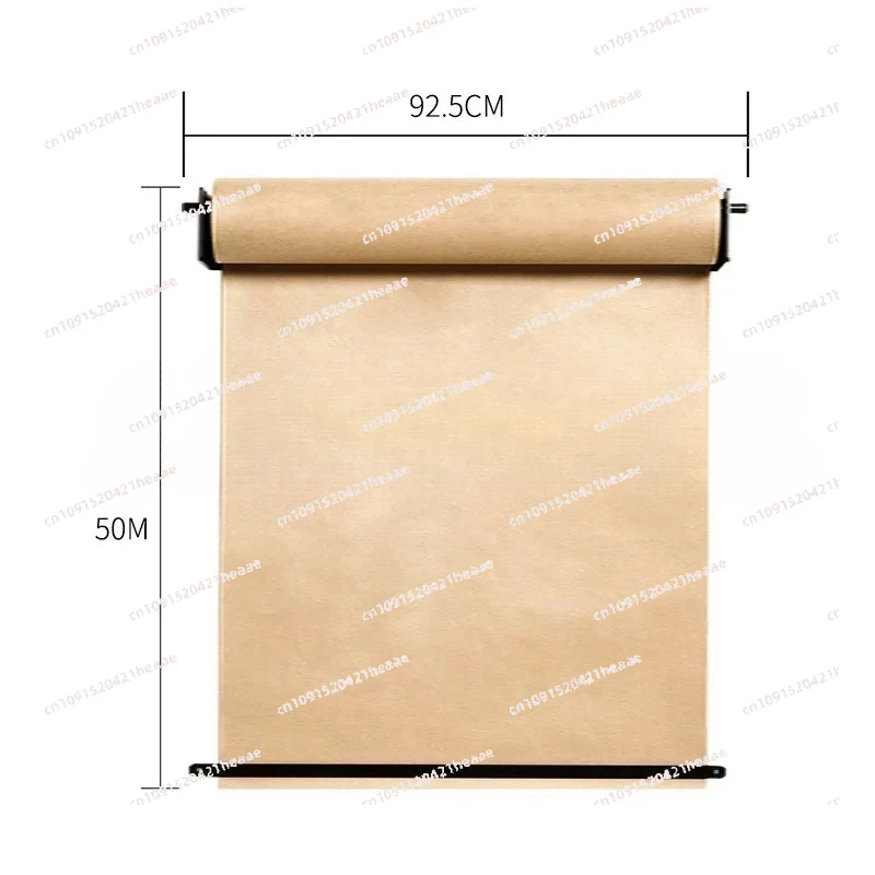 Suitable for Modern Design Wall Mounted Hand Writing Painting Message Kraft Paper Drawing Board Loft Coffee Shop