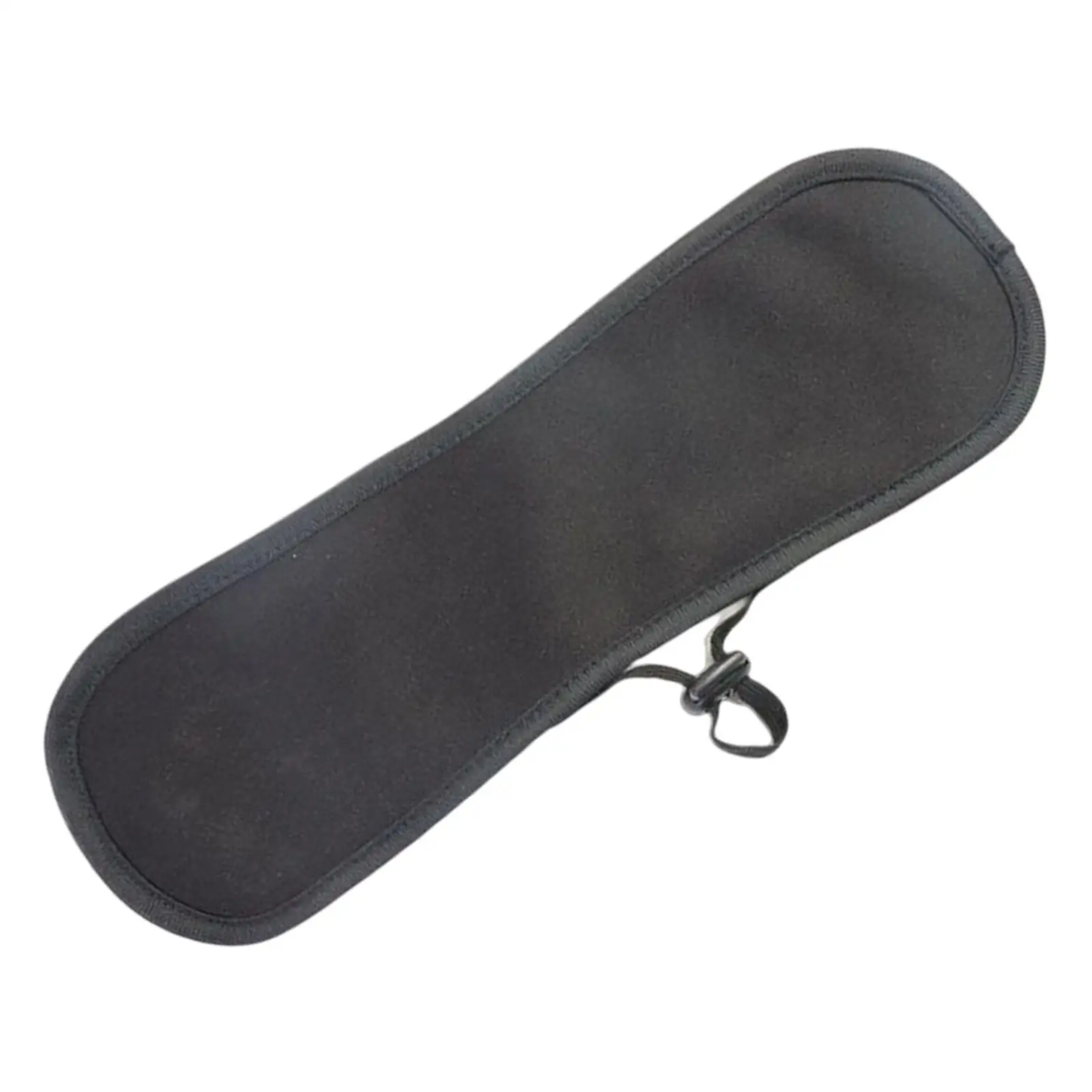 Adjustable Castor Oil Neck Wrap Compress Pad Reusable Anti Oil Cloth Pack for Skin Absorption Massage Oils Pain Relief Home