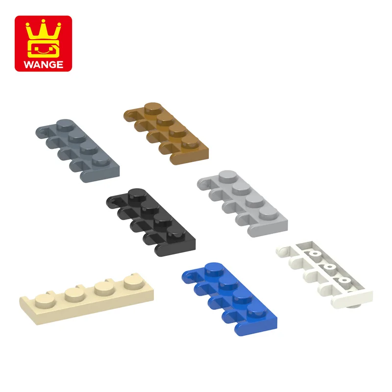 

20 Pcs/lot 1x4 Joint Plate Building Block Moc Color Connection Accessories Compatible 4315 Brick DIY Children's Toy Gift Box