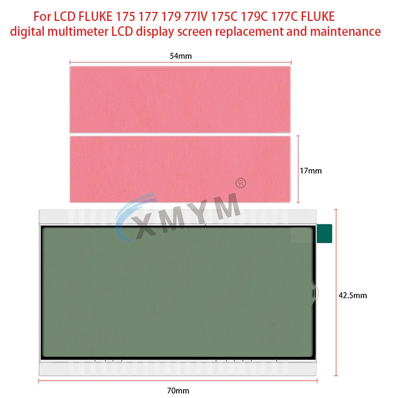 For LCD FLUKE 175 177 179 77IV 175C 179C 177C FLUKE digital multimeter LCD display screen replacement and maintenance