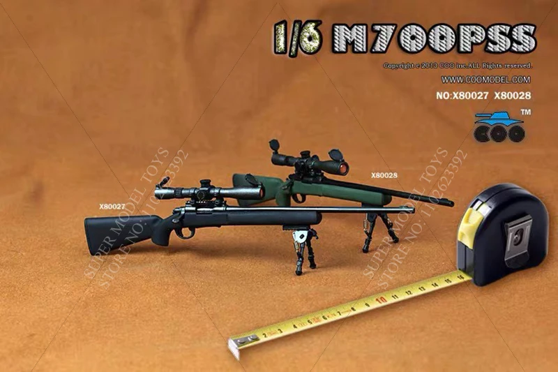 COOMODEL 1/6 مقياس الجندي المشهد ملحق PSG-1 M700PSS الأخضر X80026-28 بندقية قنص ل 12 بوصة عمل نموذج لجسم اللعب #2