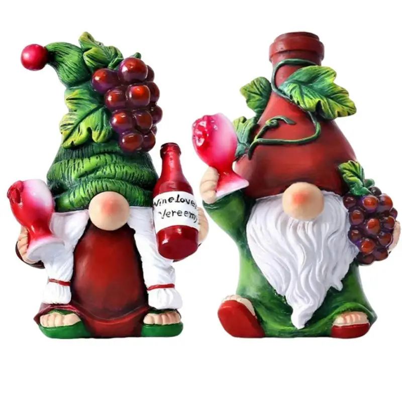 Resin Dwarf Decoration Resin Dwarf Statue Decor Vivid Details Gnome Figurine Decoration For Mantel Kitchen Shelf Bar Tiered Tray