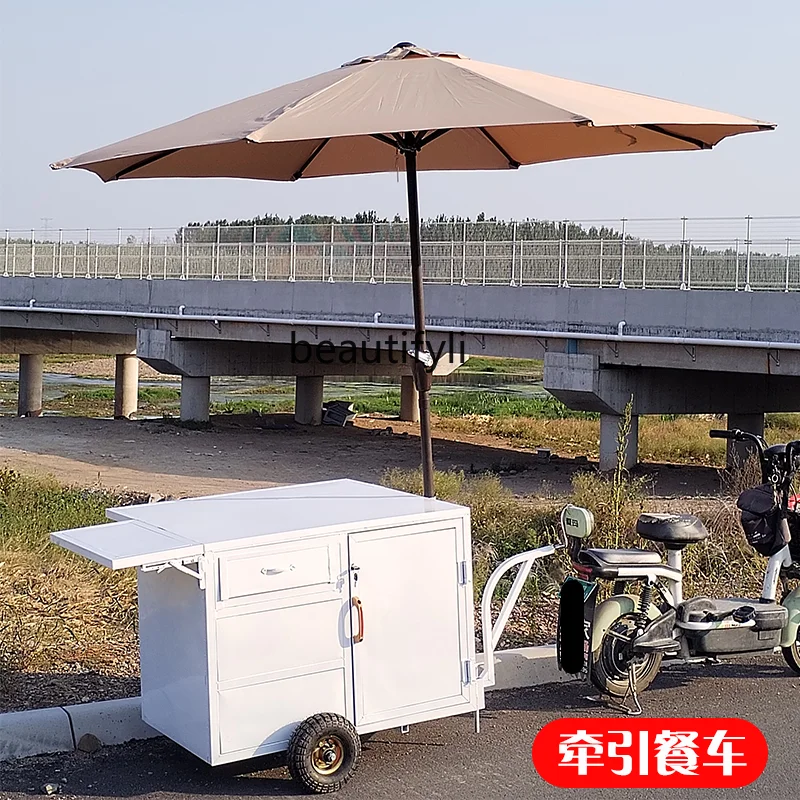 

Outdoor mobile sales truck Mobile night market stall car Commercial display Sales car traction