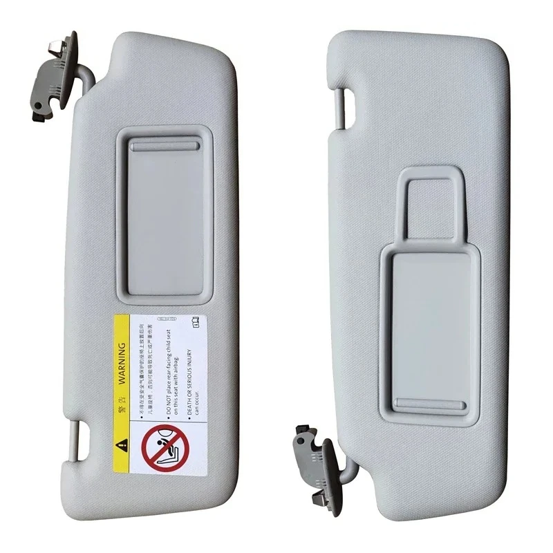 

Солнцезащитный козырек для автомобиля с зеркалом для макияжа для Audi Q3 2013-2018, A1, серый, с подсветкой, аксессуар для интерьера