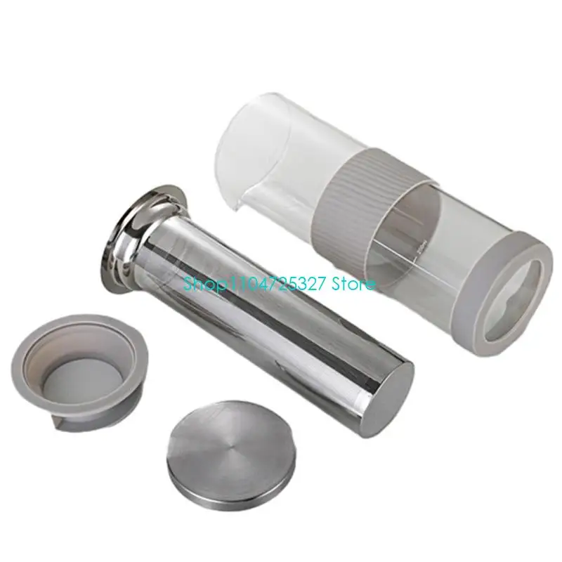 D8KF Refreshing Cold Brew Coffee Machine with Glass Handle for Home Use